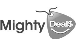 mighty deals logo graphic design services, san rafael, marin county cp creative studio