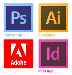 CP Creative Studio Learning logo featuring Adobe logos